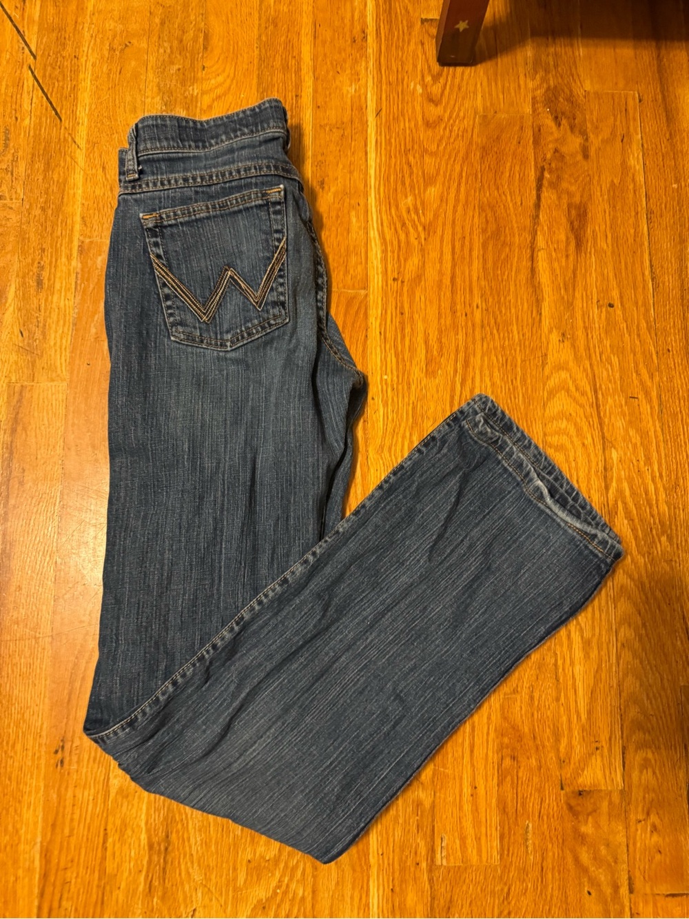 Wrangler Women's Dark Blue Boot Cut Jeans